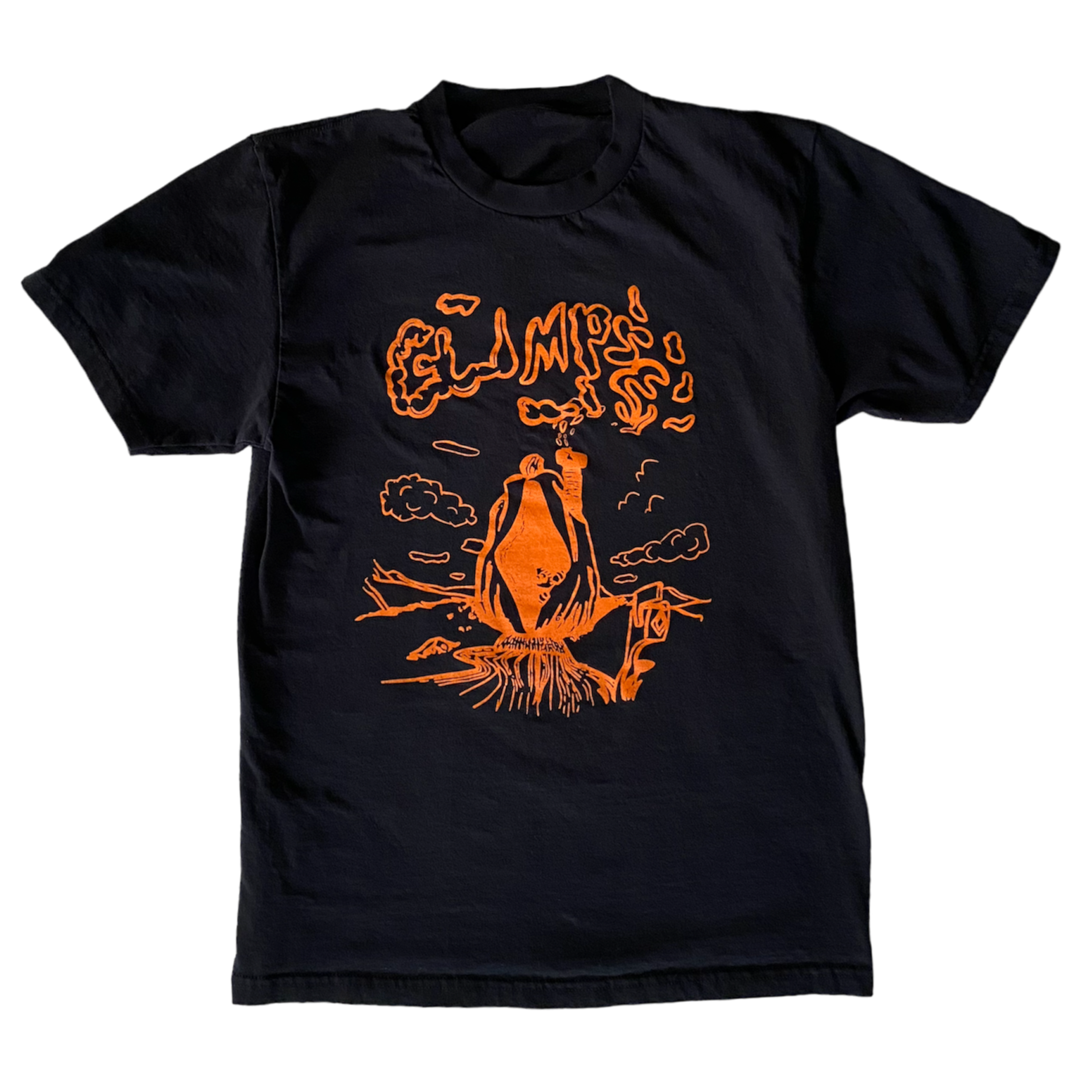 "Pumpkin House" Tee BLACK/ORANGE