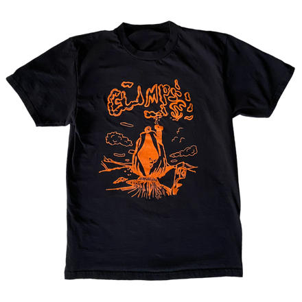 "Pumpkin House" Tee BLACK/ORANGE