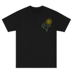 "Blooming Gem" Tee BLACK