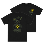 "Blooming Gem" Tee BLACK