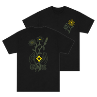 "Blooming Gem" Tee BLACK