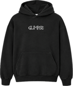 "All Seeing" Hoodie - BLACK/WHITE