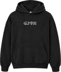 "All Seeing" Hoodie - BLACK/WHITE