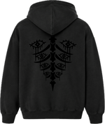 "All Seeing" Hoodie - BLACK/BLACK