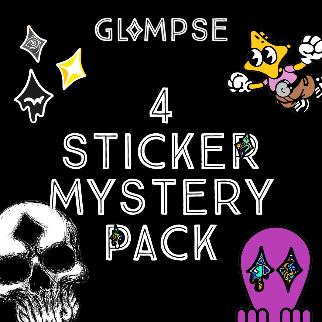 4 Sticker Mystery Pack